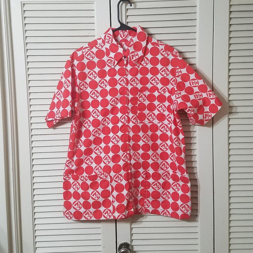 Vintage 7-11 Uniform Shirt Zip-Up